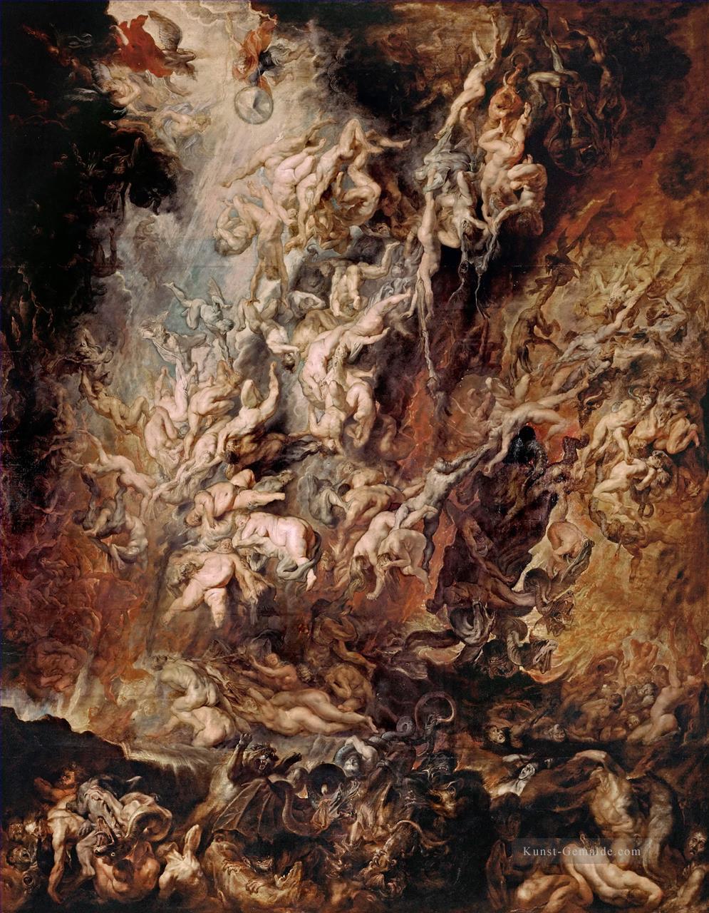 Fall der Rebellenengel Barock Peter Paul Rubens Ölgemälde